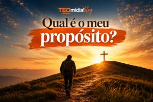 homem perdido vagando por caminho no alto da colina, descobrindo propósito.