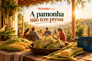 reflexão cristã sobre tradicional comida típica brasileira e união familiar.